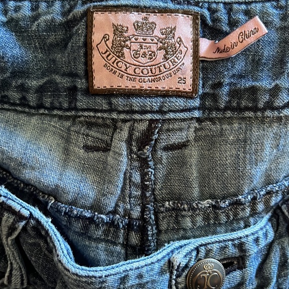 Juicy Couture wide leg jeans - Picture 5 of 6